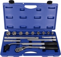 1/2 Kraft-Knarren-Steckschlssel-Satz 17-tlg.