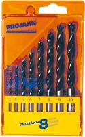 Projahn Holz Spiralbohrer-Satz  ECO � 3-10mm, 8-tlg.