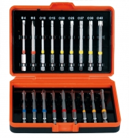 1/4 Color-Bit-Box 75 mm, 18.tlg.