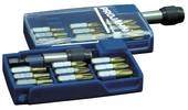 1/4 Bit-Box, 10-tlg., blau