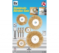 Kraftmann Stahldraht-Brstensatz 8-tlg.