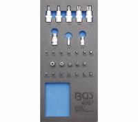 BGS WW-Einlage Bit- und Biteinsatz-Sortiment, 27-tlg.