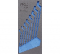 BGS WW-Einlage Doppel-Ringschlssel-Satz, tief gekrpft, leer