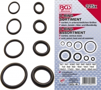 BGS O-Ring Sortiment, 3-22 mm , 225-tlg.
