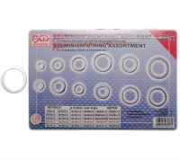 BGS Aluminium-Dichtring-Sortiment, 300-tlg.