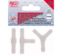Schlauchverbinder-Sortiment, 3 mm