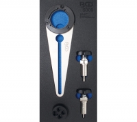 BGS Kurbelwellen-Riemenscheibenhalter & Drehwerkzeug-Satz fr BM