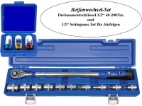 Projahn Reifenwechsel-Bundle 11-tlg., 40 - 200 Nm 14-tlg.