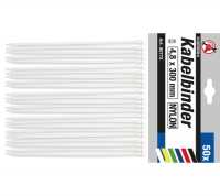 BGS Diy Kabelbinder-Satz 4,8x300mm, 50-tlg.