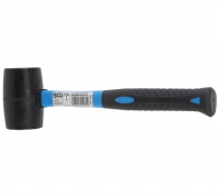 BGS Gummi-Ausbeulhammer mit Fiberglasstiel, 250 g