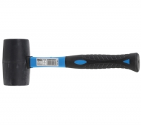 BGS Gummi-Ausbeulhammer mit Fiberglasstiel, 750 g