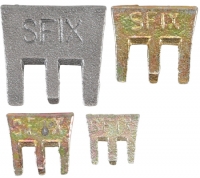 S-Fix Krallenkeile-Satz, 4-tlg.