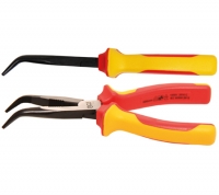 BGS VDE Telefonzange, abgewinkelt, 200 mm