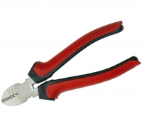 KM Seitenschneider, 165 mm lang, Abisolier-Funktion