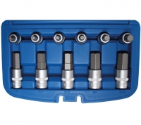 BGS Bit-Einsatz-Set, Innen-6-kant 1/2 12-tlg. Zollgren 7/32 -