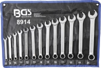 BGS Maul-Ringschlssel-Satz Maulseite mit Ratschenfunktion 8-21m