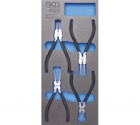 BGS WW-Einlage Sprengringzangensatz 4-tlg.