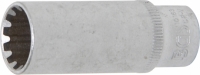 BGS 1/4 Steckschlssel-Einsatz Gear Lock tief 13 mm