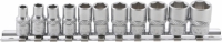 BGS 1/4 Steckschlssel-Einsatz-Satz Pro Torque Zoll 11-tlg.