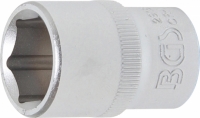 BGS 1/2 Steckschlssel-Einsatz Sechskant kurz 18 mm