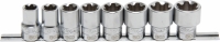 BGS 1/2 Steckschlssel-Einsatz-Satz T-Profil Plus SW 18EP-32EP