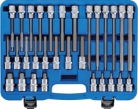 BGS 1/2 Bit-Einsatz-Satz Innen-6-kant 5-19mm 30-tlg.