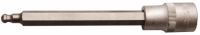 BGS 1/2 Bit-Einsatz Innen-6-kant mit Kugelkopf 6 mm L:140mm