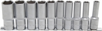 BGS 1/2 Steckschlssel-Einsatz-Satz Sechskant tief Zoll 10-tlg.