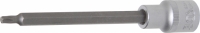 BGS 1/2 Bit-Einsatz T-Profil/Torx mt Bohrung T27 L: 140mm