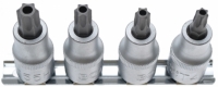 BGS 1/2  Bit-Einsatz-Satz T-Profil mit Bohrung T40-T55 4-tlg.