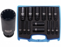 BGS, 1/2 Kraft Gear Lock Steckschlssel-Satz SW10-32 14-tlg.