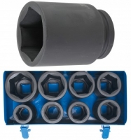 BGS 1 Kraft-Steckschlssel-Satz 6-kant tief 27-50mm 8-tlg.