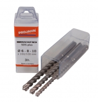 Projahn ROCKET5 SDSplus Hammerbohrer-Set 6-10mm 3-tlg.