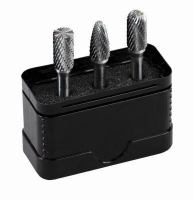 Projahn HM Fr�sstifte-Set, 3-tlg. Form B, C, F Kopfdurchmesser 9.6 mm