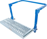 BGS Reifen-Klapptritt einstellbar fr Wohnmobile, Transporter, SUV