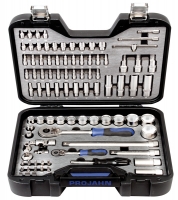 Projahn PROFESSIONAL 1/4 + 1/2 Industrie-Steckschlsselkoffer,