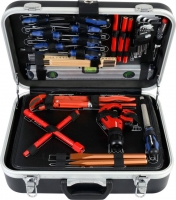 Projahn 1/4 + 1/2 proficraft Sanitr-Werkzeug-Koffer, 95-tlg.