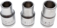 BGS Diy 1/2 Steckschl�sseleinsatz-Satz  SW 10-11-13mm 3-tlg.