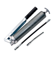 HM Handhebel-Fettpresse mit Panzerschlauch und Dsenrohr