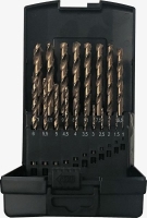 Projahn Spiralbohrer-Satz HSS-Co DIN 338  1-10mm BASIC 19-tlg.