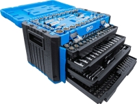 BGS 1/4-3/8-1/2 Steckschlssel-Satz Sechskant Metrisch und Zollgren 300-tlg.