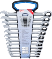 BGS Maulratschen- und Ratschenring-Schlssel-Satz SW 8-19mm 12-tlg.