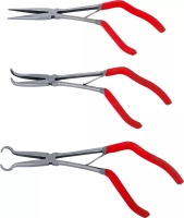 BGS Diy Telefon- und Langbeckzangen-Satz mit Pistolengriff 275mm 3-tlg.