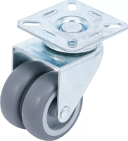 BGS Diy Doppel-Lenkrolle  50mm