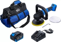 BGS Akku-Polier- und Schleifmaschinen-Satz b�rstenlos 18V mit Akku und Schnell-Ladeger�t