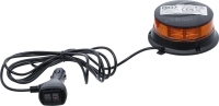 BGS Rundumkennleuchte gelb mit Magnet 12 V / 24 V � 130 mm
