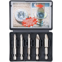 BGS Diy Schraubenausdreher-Satz #0 - #3 5-tlg