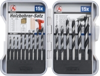 BGS Diy Holz-Bohrer-Satz 3 - 10 mm 15-tlg.
