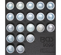 BGS Felgenschloss-Werkzeugsatz f�r Porsche & VW Touareg , 20-tlg.