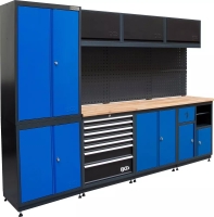 BGS Schrankwand-System Kombi Holz 4 Module